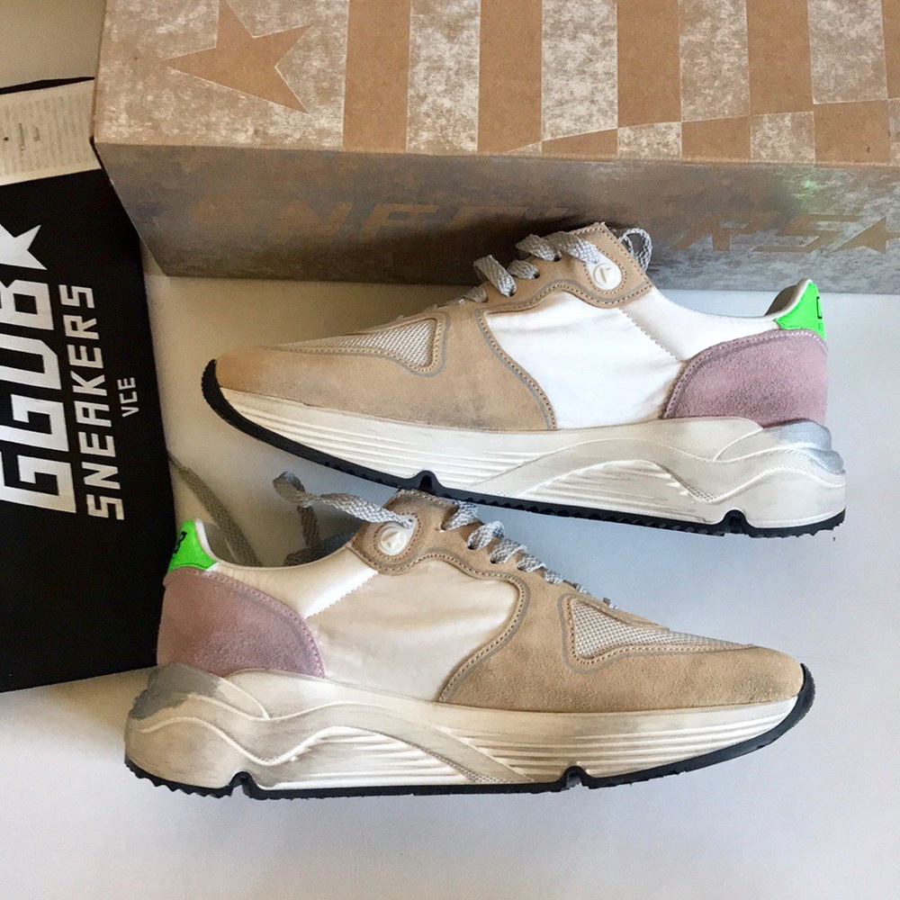 NEW Golden Goose Running Sole Sneakers - Picture 5 of 7